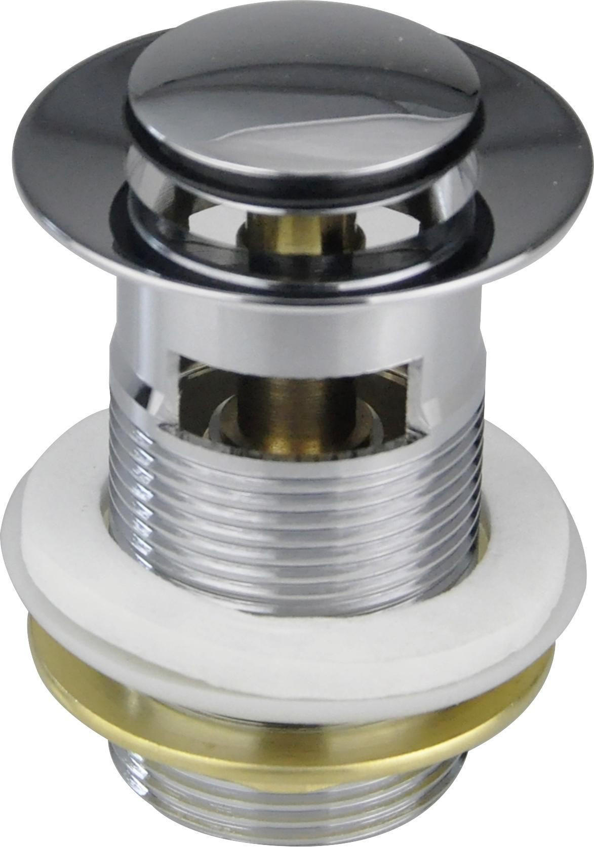 ABLAUFVENTIL 55010618  - Chromfarben, Basics, Kunststoff/Metall (4cm) - Schütte