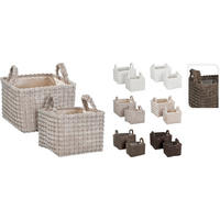 KOSÁR - többszínű, Basics, műanyag (38/26/23cm)