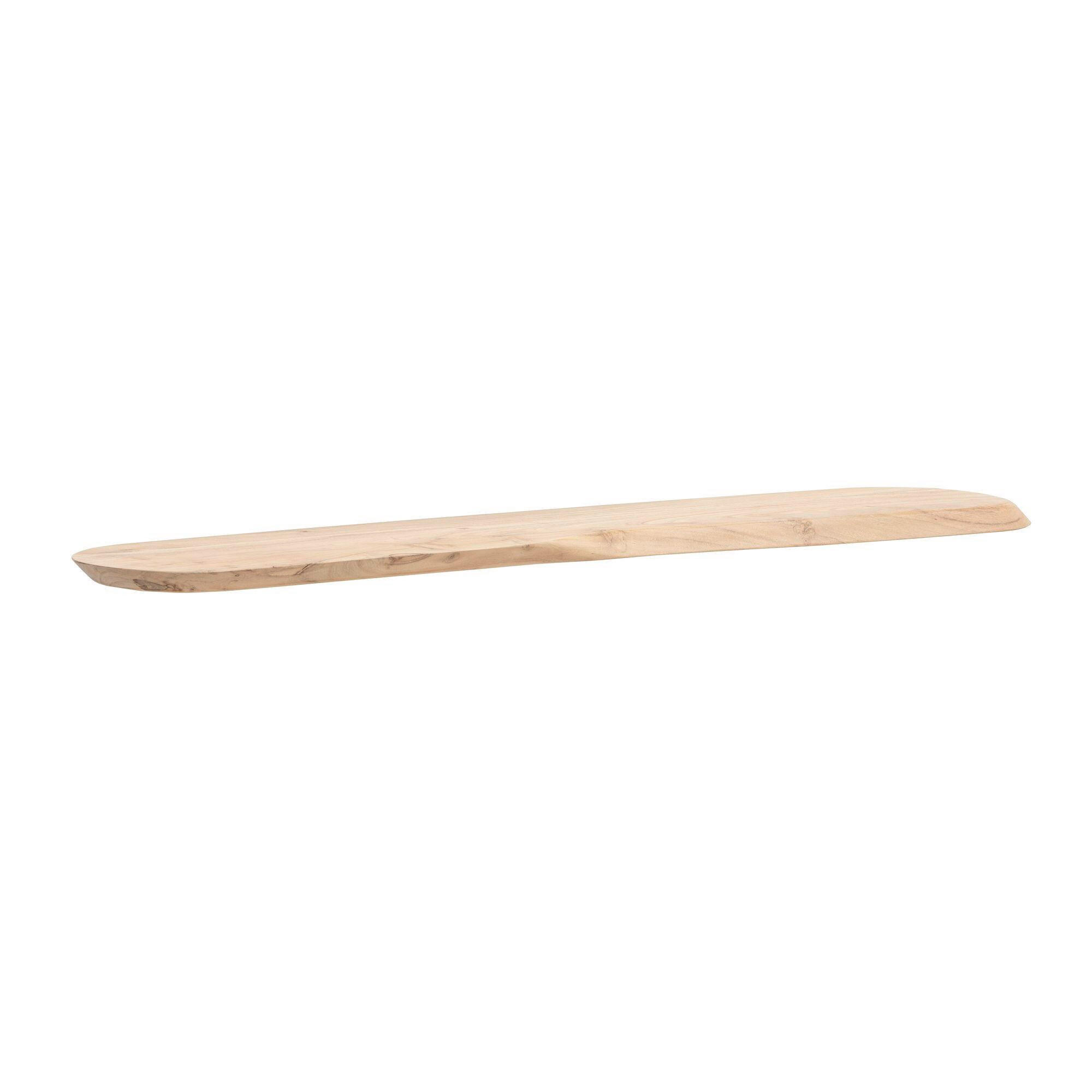 Livetastic Wandboard Akazie 120x3x20 cm