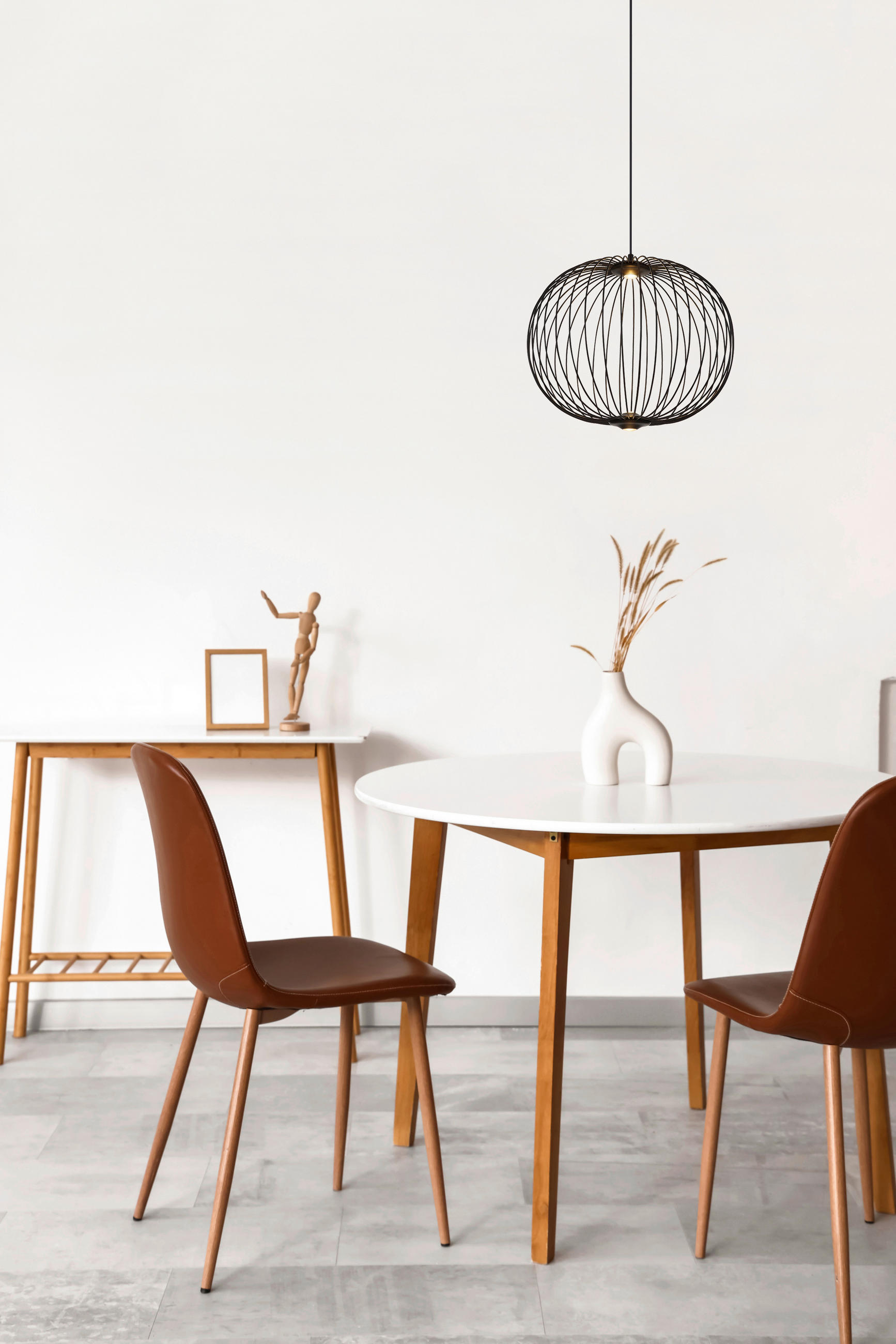 LED-HÄNGELEUCHTE 50/150 cm    - Schwarz, Basics, Kunststoff/Metall (50/150cm) - Globo
