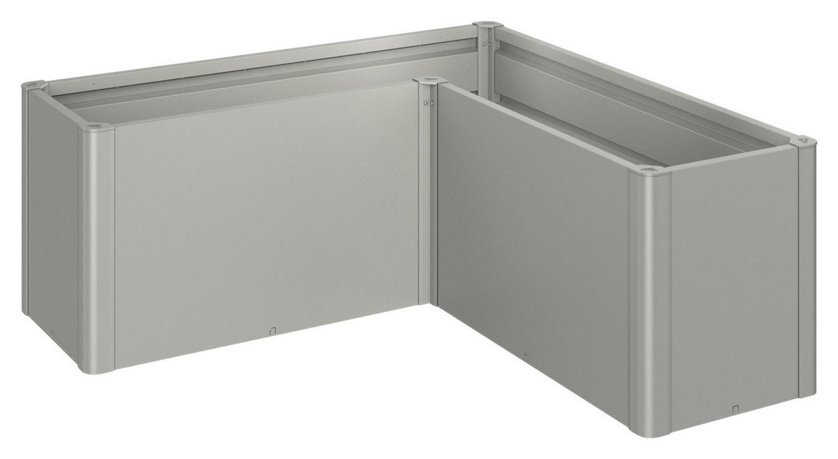 HOCHBEET Belvedere  - Grau, Basics, Metall (152/152cm) - Biohort