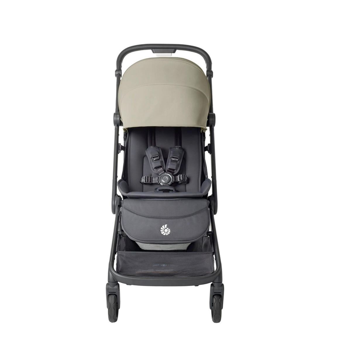 KIŠOBRAN KOLICA  METRO 3  - svijetlo siva/crna, Basics, tekstil/metal (23/44/56cm) - Ergo Baby