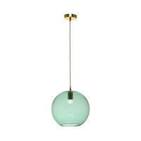 HÄNGELEUCHTE 30/36/30 cm   - Grün, Trend, Glas (30/36/30cm) - Kayoom