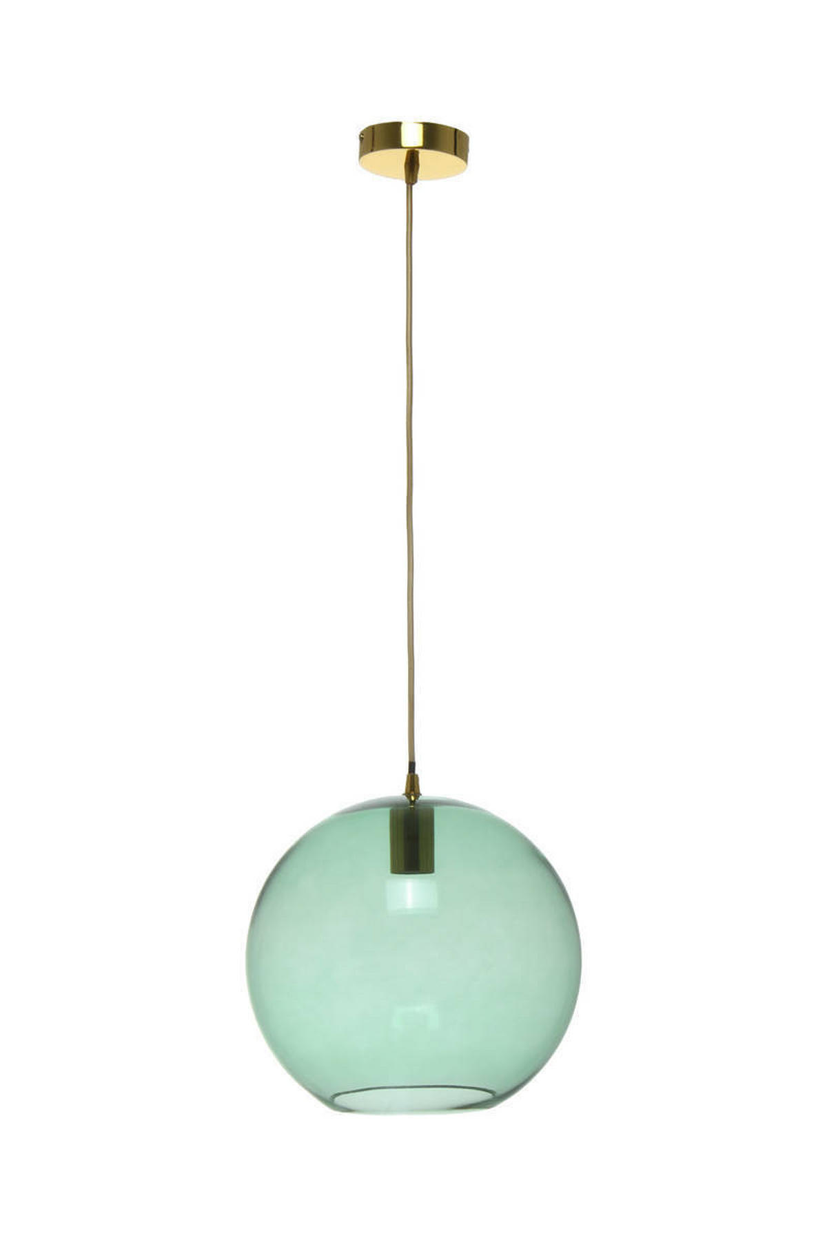 HÄNGELEUCHTE 30/36/30 cm   - Grün, Trend, Glas (30/36/30cm) - Kayoom