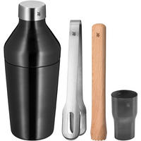 COCKTAIL-SET - Silberfarben/Braun, Design, Holz/Metall - WMF