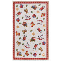 TEPIH NISKOG TKANJA 50/80 cm   crvena, višebojno  Toy's Delight  - višebojno/crvena, Design, tekstil/plastika (50/80cm) - Villeroy & Boch