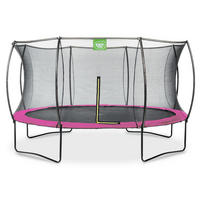 TRAMPOLIN  - Pink, KONVENTIONELL, Kunststoff/Metall (464/267cm) - EXIT Toys