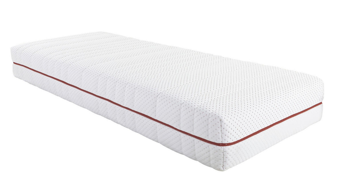 TASCHENFEDERKERNMATRATZE 90/200 cm Höhe ca. 26 cm 7 -Zonen - KONVENTIONELL, Textil (90/200cm) - Boxxx