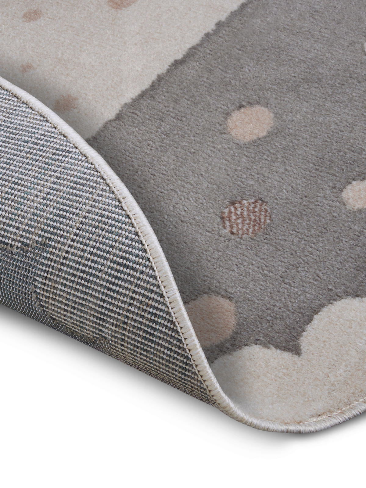 KINDERTEPPICH 100 cm Adventures  - Creme/Grau, Design, Kunststoff/Textil (100cm)
