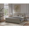 BOXSPRINGBETT 200/200 cm  in Beige  - Beige/Schwarz, MODERN, Karton/Holz (200/200cm) - MID.YOU