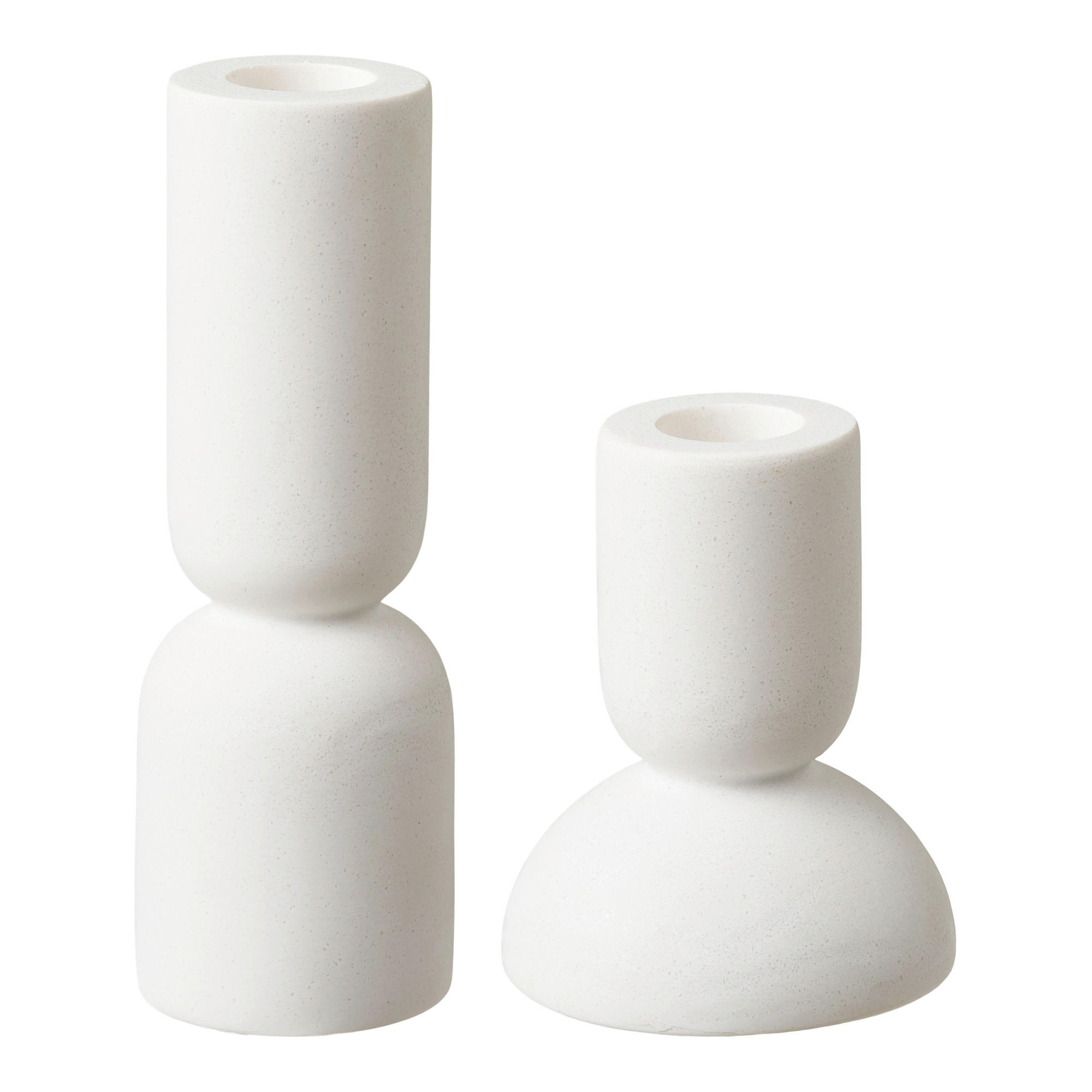 LJUSSTAKE SET  - vit, Basics, sten