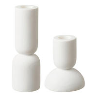 LJUSSTAKE SET  - vit, Basics, sten