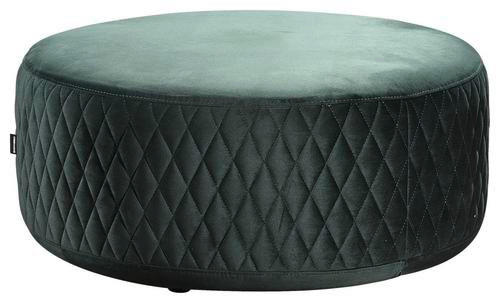 TABURE 80/36/80 cm zelena - zelena/crna, Moderno, drvo/tekstil (80/36/80cm) - Carryhome