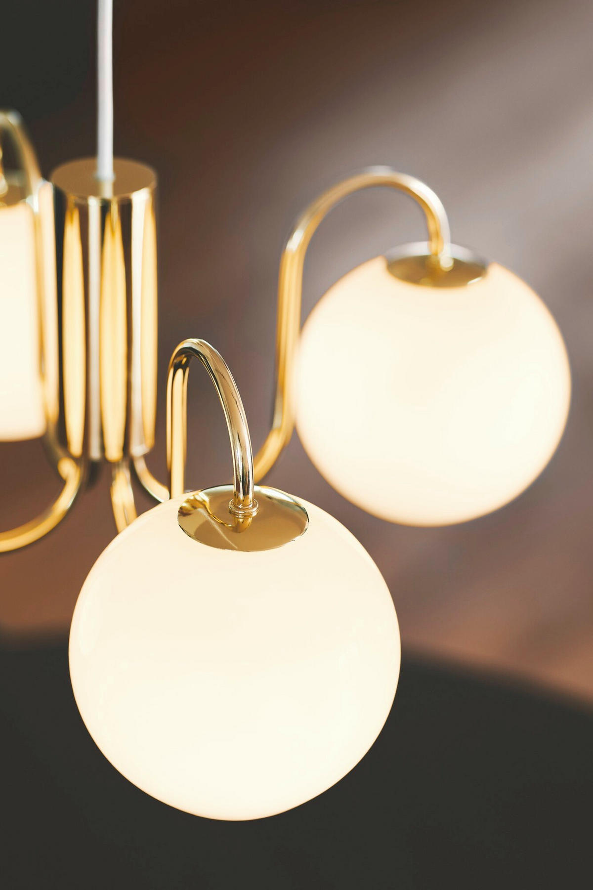 PENDELLEUCHTE Franca 19.5/46/46 cm  - Messingfarben, Design, Metall (19.5/46/46cm) - Nordlux