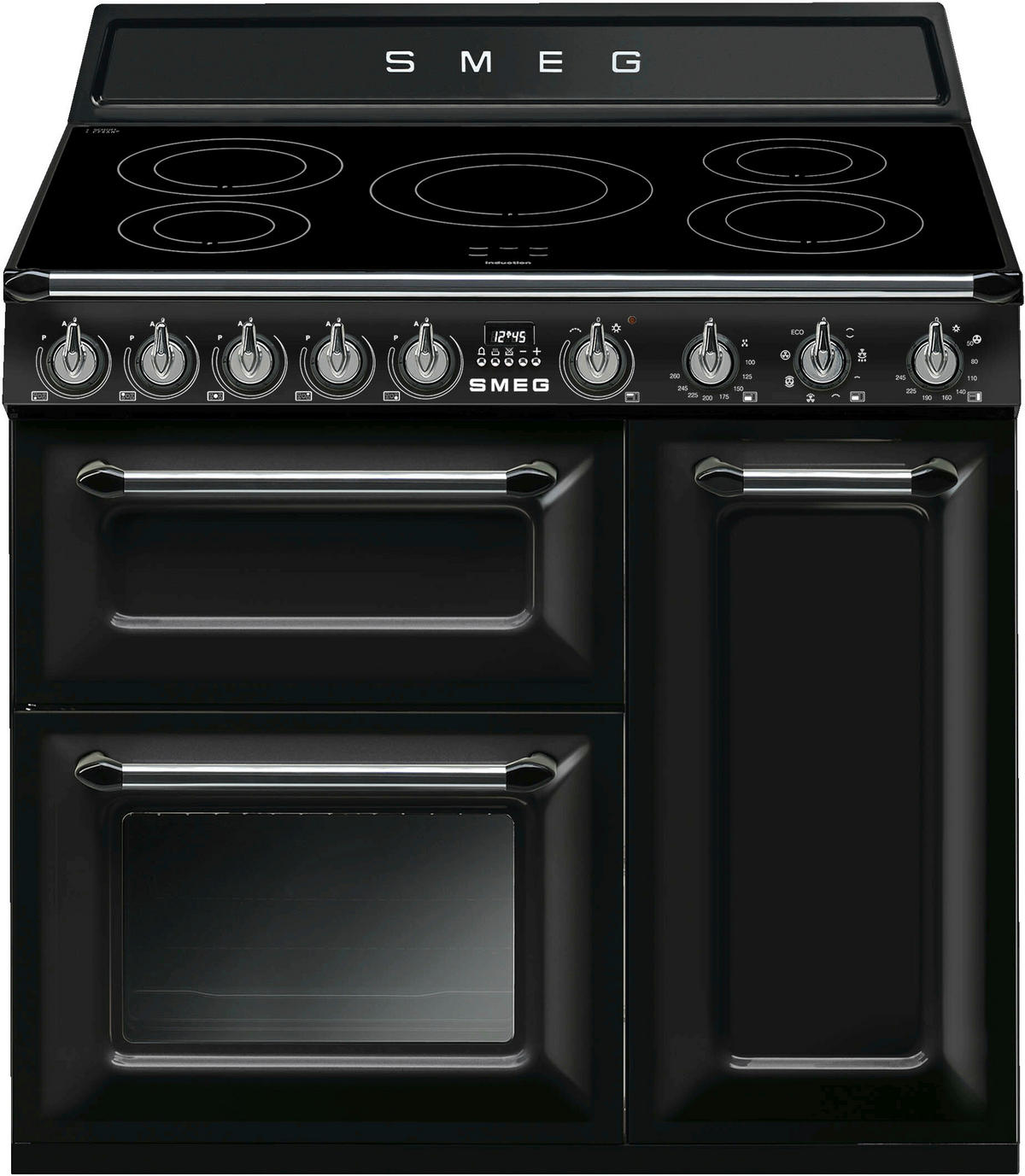HERD TR93IBL2  - Schwarz, Basics, Metall (90/90/60cm) - SMEG