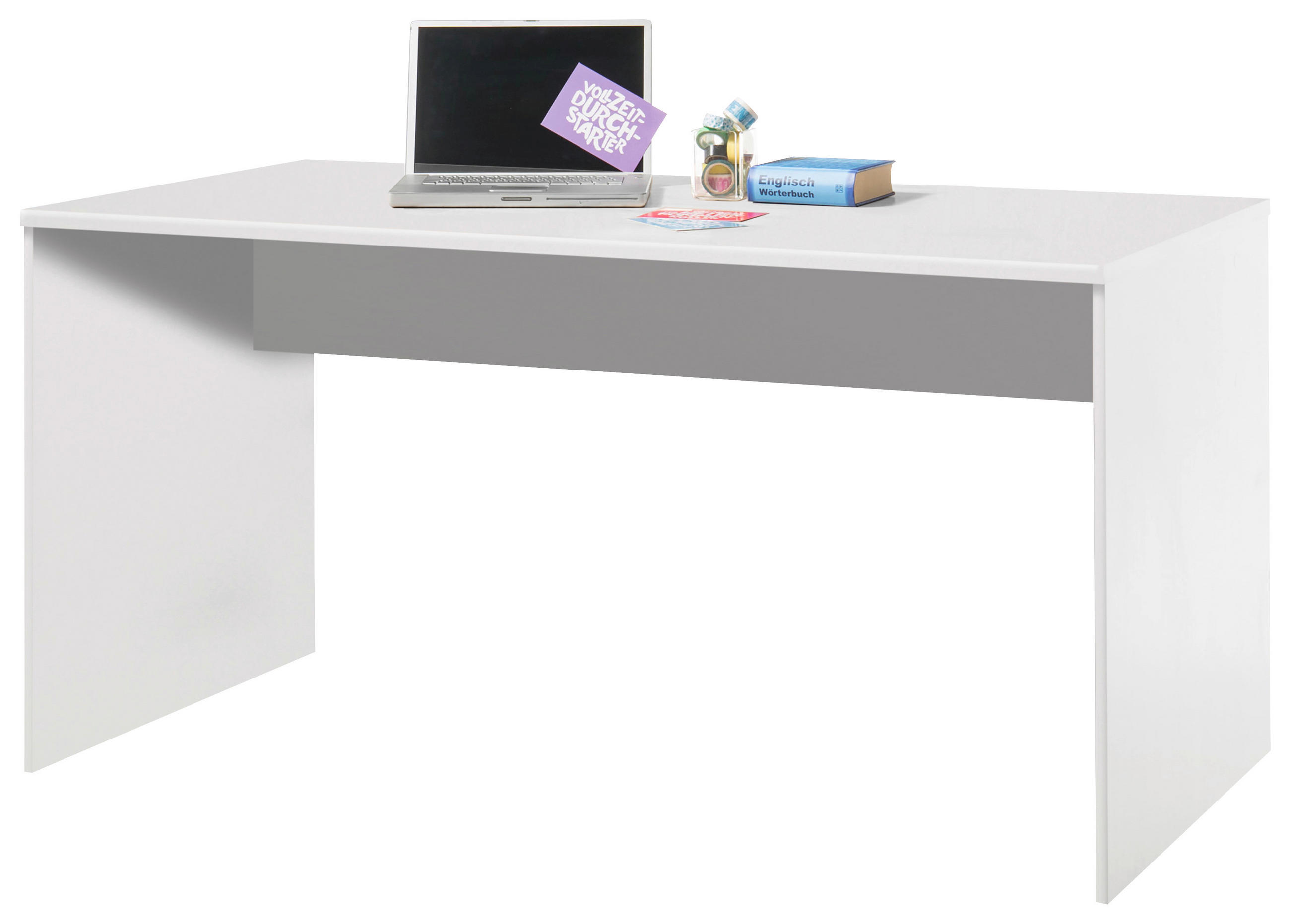 PISAĆI STOL  bijela  drvni materijal  - bijela, Basics, drvni materijal (150/75/75cm) - Carryhome