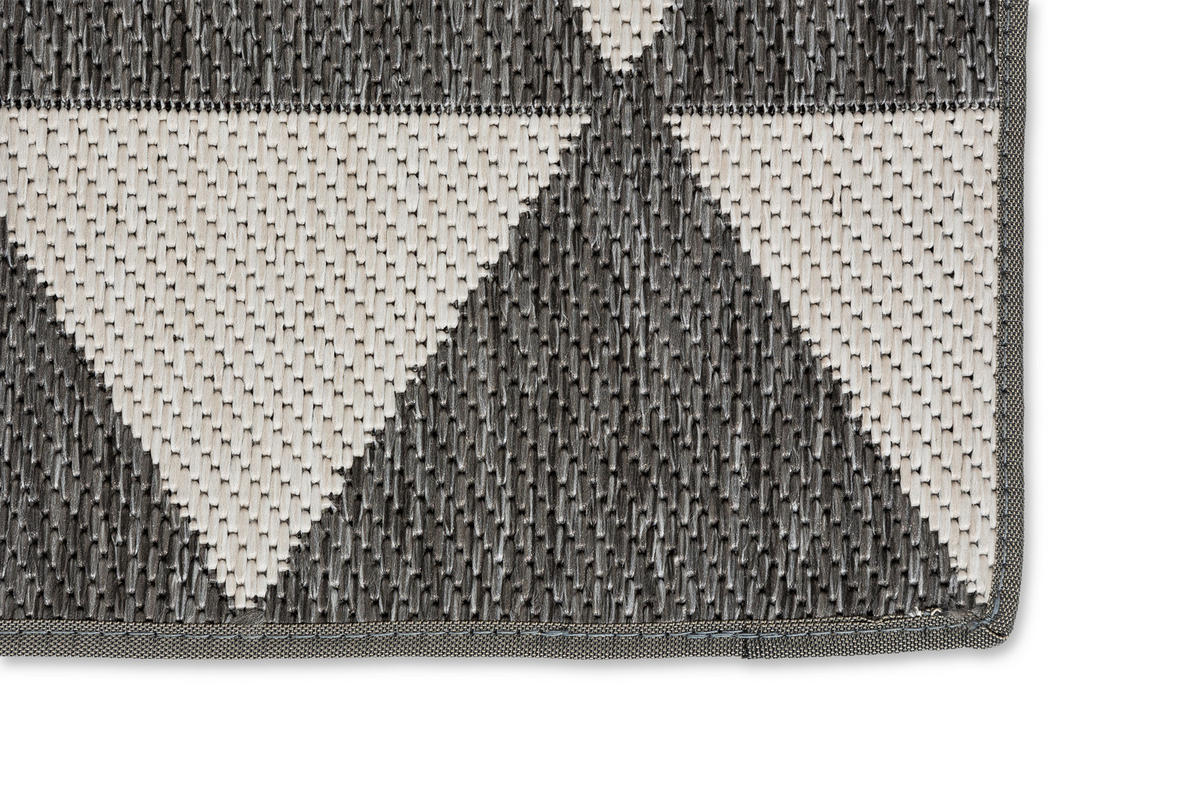 OUTDOORTEPPICH 120/180 cm Parkland Grau, Hellgrau  - Hellgrau/Grau, KONVENTIONELL, Textil (120/180cm) - Schöner Wohnen