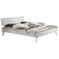 BETT 160/200 cm  in Weiß  - Weiß, KONVENTIONELL (160/200cm) - Hasena