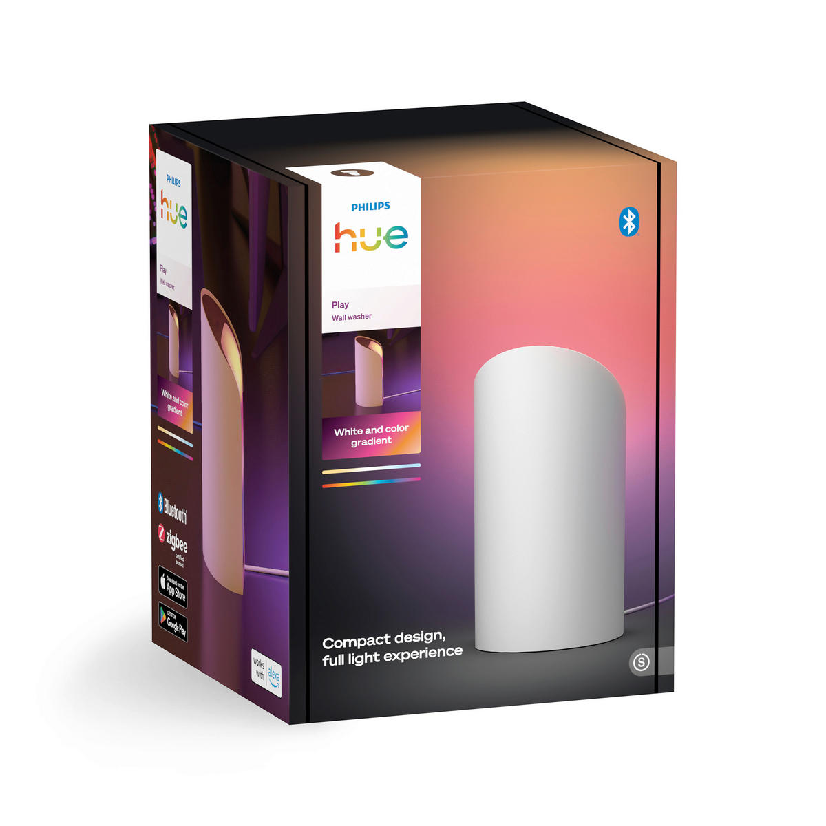 LED-TISCHLEUCHTE - Weiss, Basics, Metall (7,6/15,7/9,1cm) - Philips HUE