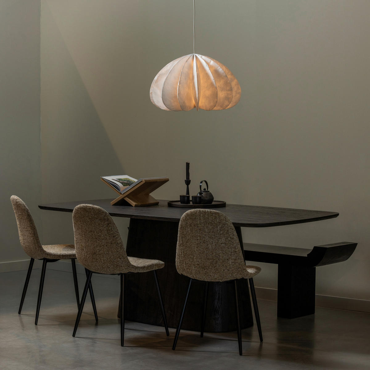 ESSTISCH rechteckig Dunkelbraun  - Dunkelbraun, Design, Holzwerkstoff (200/105/76cm) - Livetastic