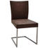 SCHWINGSTUHL in Metall, Textil Braun, Edelstahlfarben - Edelstahlfarben/Braun, Design, Textil/Metall (48/91,5/67cm) - Dieter Knoll SCHWINGSTUHL in Metall, Textil Braun, Edelstahlfarben - Edelstahlfarben/Braun, Design, Textil/Metall (48/91,5/67cm) - Dieter Knoll
