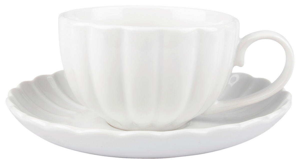 KAFFEMUGG 220 ml  - vit, Basics, keramik (9,3/9,9cm)