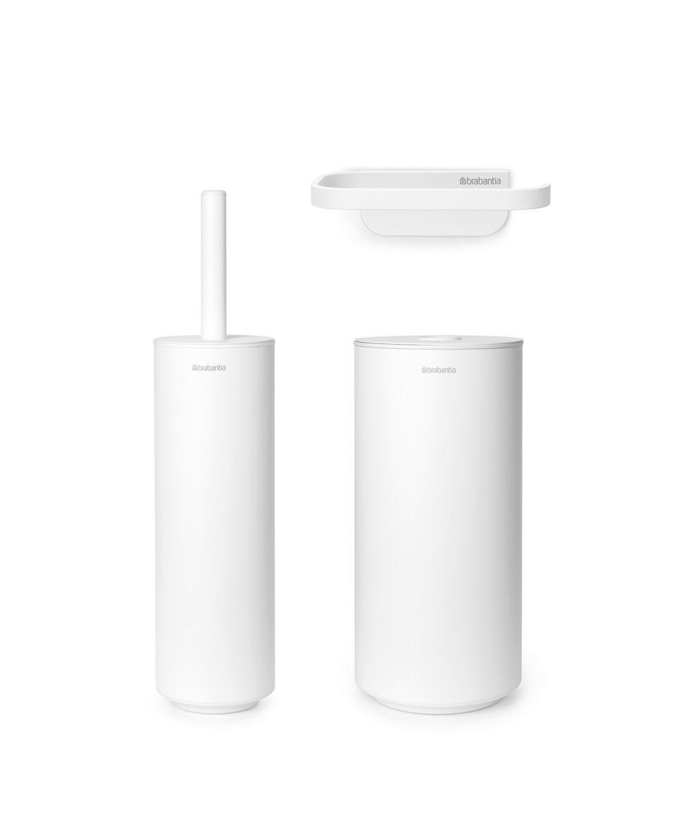 SET KOPALNIŠKIH DODATKOV - bela, Basics, kovina (37.3/40.6/13.7cm) - Brabantia