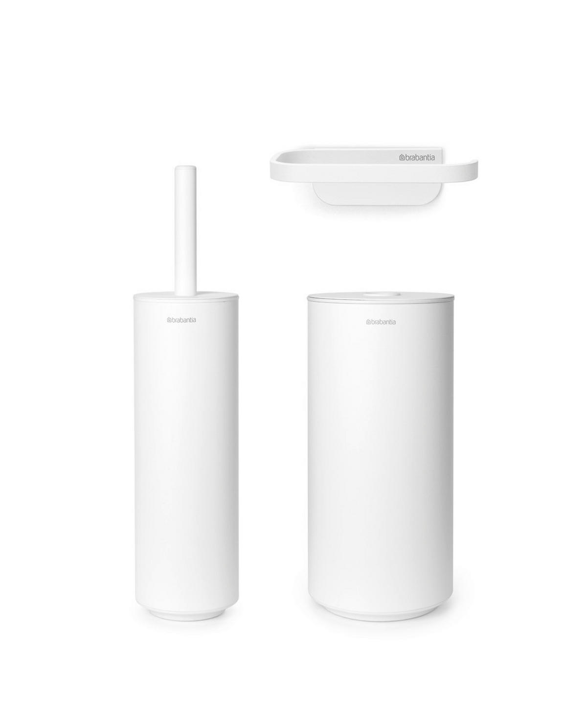 SET KUPAONSKOG PRIBORA  bijela  MINDSET  - bijela, Basics, metal (37.3/40.6/13.7cm) - Brabantia