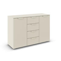 KOMMODE  in 120/81/42 cm  - Champagner, Design, Holzwerkstoff/Metall (120/81/42cm) - Carryhome