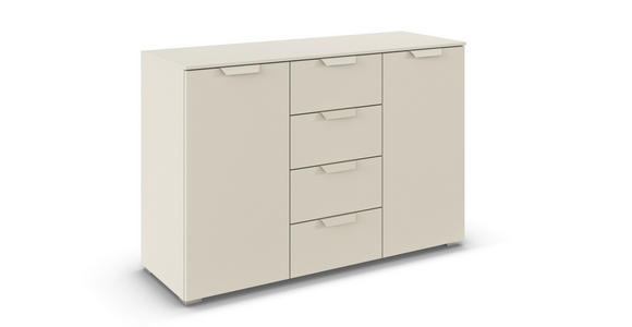 KOMMODE  in 120/81/42 cm  - Champagner, Design, Holzwerkstoff/Metall (120/81/42cm) - Carryhome