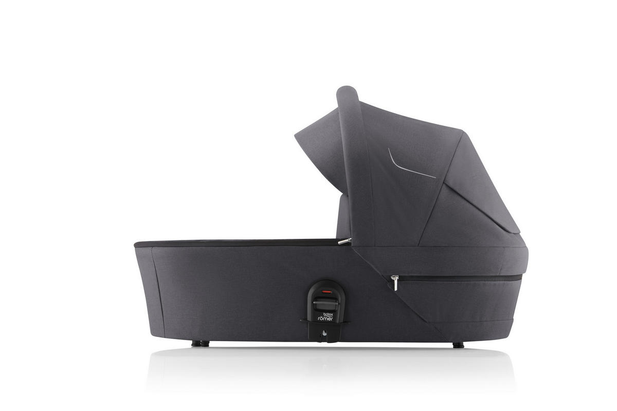 LIEGEWANNE Smile 5Z  - Grau, Basics, Textil/Metall (43/20/85,5cm) - Britax Römer