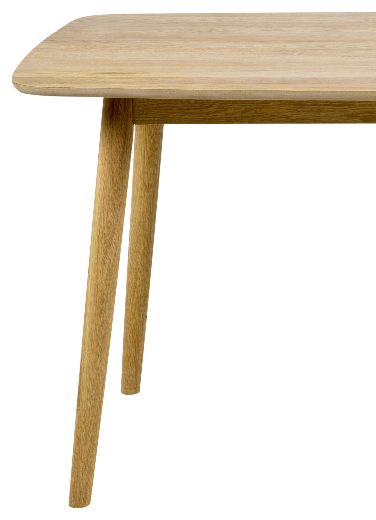 ESSTISCH Eiche furniert rechteckig Eichefarben  - Eichefarben, Design, Holz (150/75/80cm) - MID.YOU