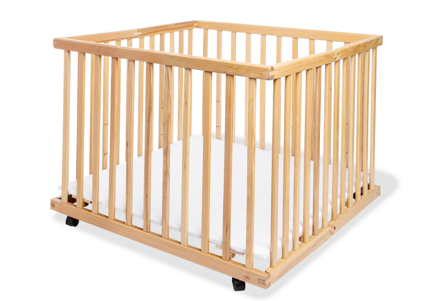 LAUFGITTER Pinolino Levin  97/97/75 cm  - Buchefarben, Basics, Holz (97/97/75cm) - Pinolino