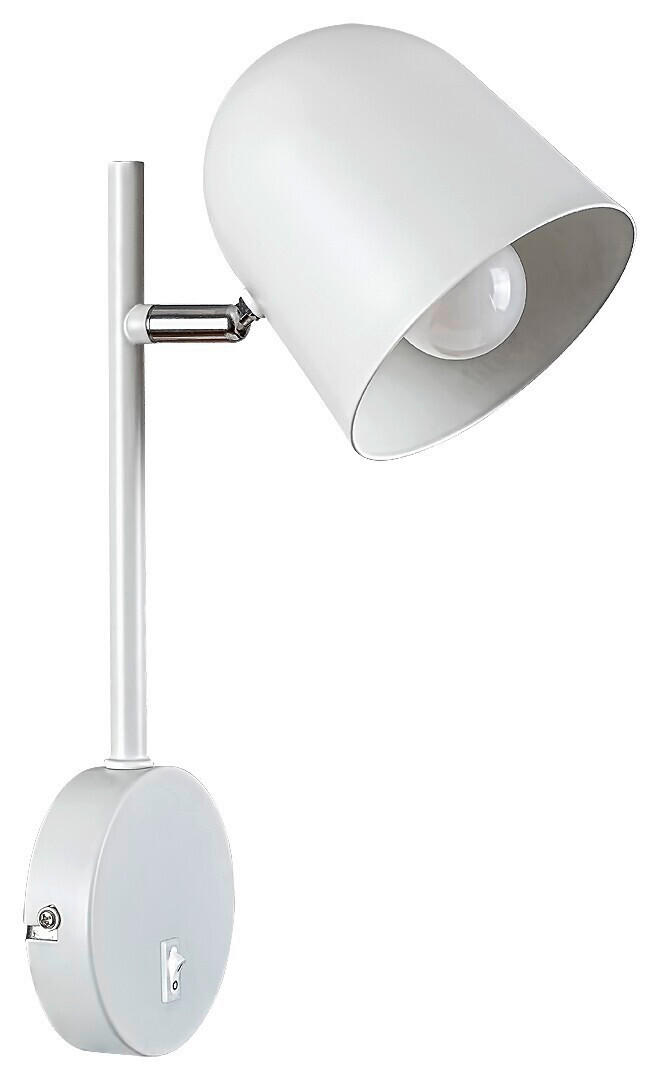 ZIDNA LAMPA - bela, Trendi, metal (11.5/33cm)