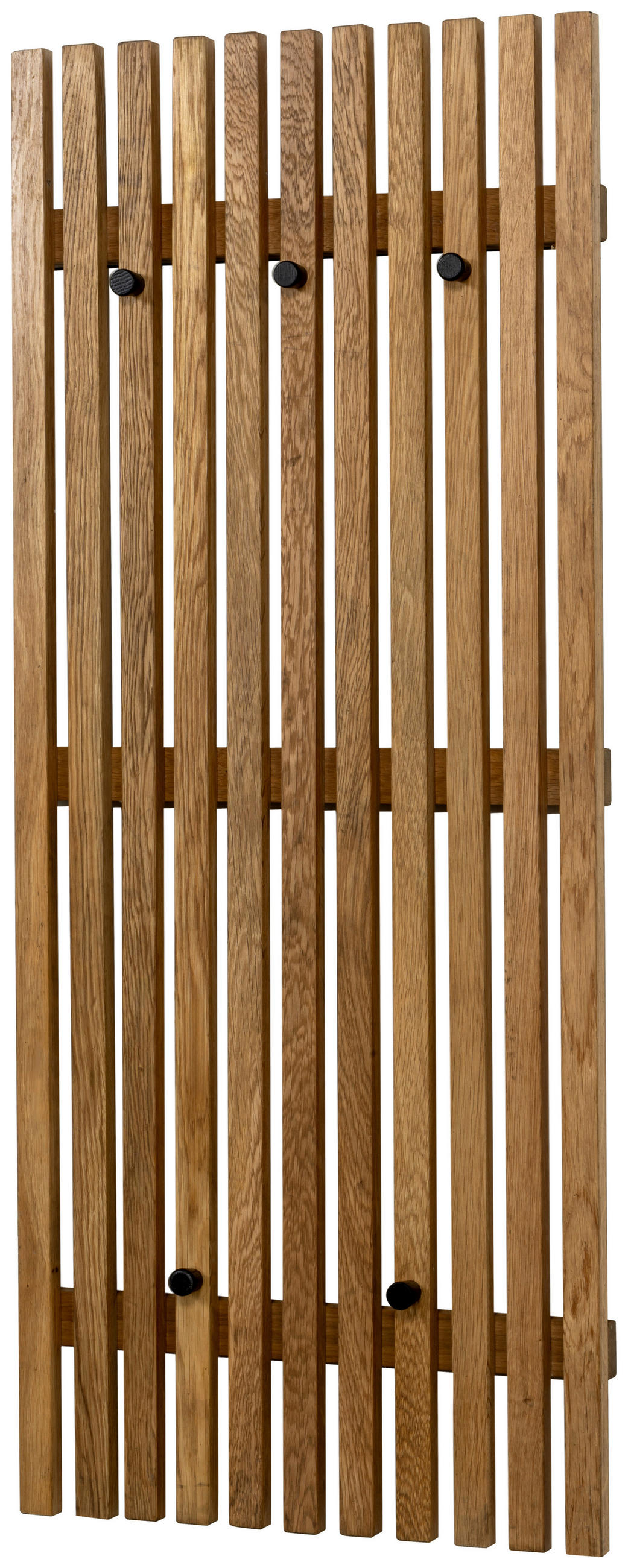 GARDEROBENPANEEL  in 50/120/7,5 cm  - Eichefarben, Natur, Holz/Metall (50/120/7,5cm) - Linea Natura