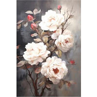 ALUMINIUMBILD Blumen  - Multicolor, Basics, Metall (120/80/2cm) - Euroart