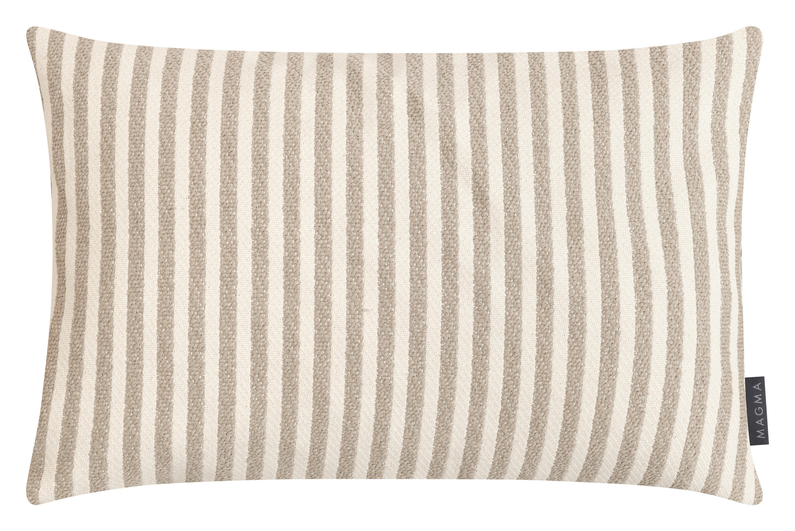 OUTDOOR-KISSENHÜLLE  Streifen  - Beige/Cappuccino, Basics, Textil (40/60cm)