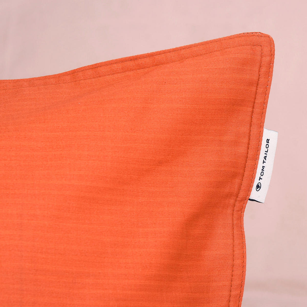 WENDEBETTWÄSCHE Satin 155/220 cm  - Koralle, Basics, Textil (155/220cm) - Tom Tailor