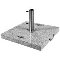 SONNENSCHIRMSTÄNDER Granit Hellgrau  - Hellgrau, Basics, Stein (70/8/70cm) - Doppler