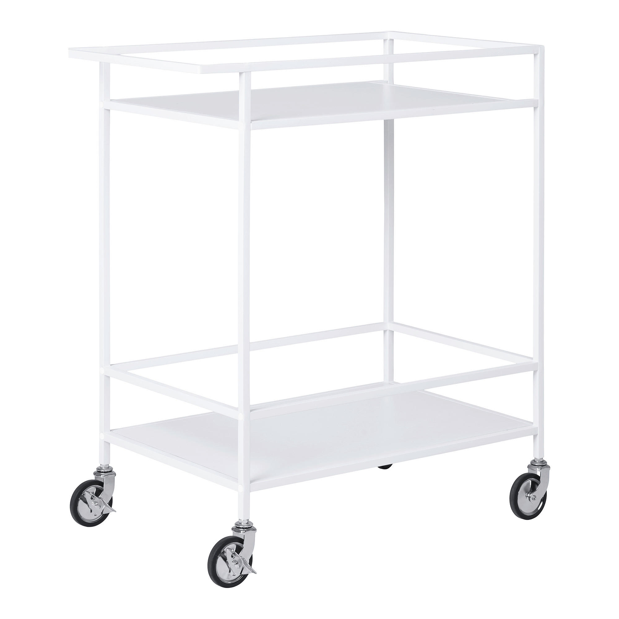 XXXLutz Servierwagen Weiß 40x79x68 cm