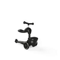 KINDERSCOOTER  - Schwarz/Weiß, Trend (24/37/55cm) - Scoot and Ride