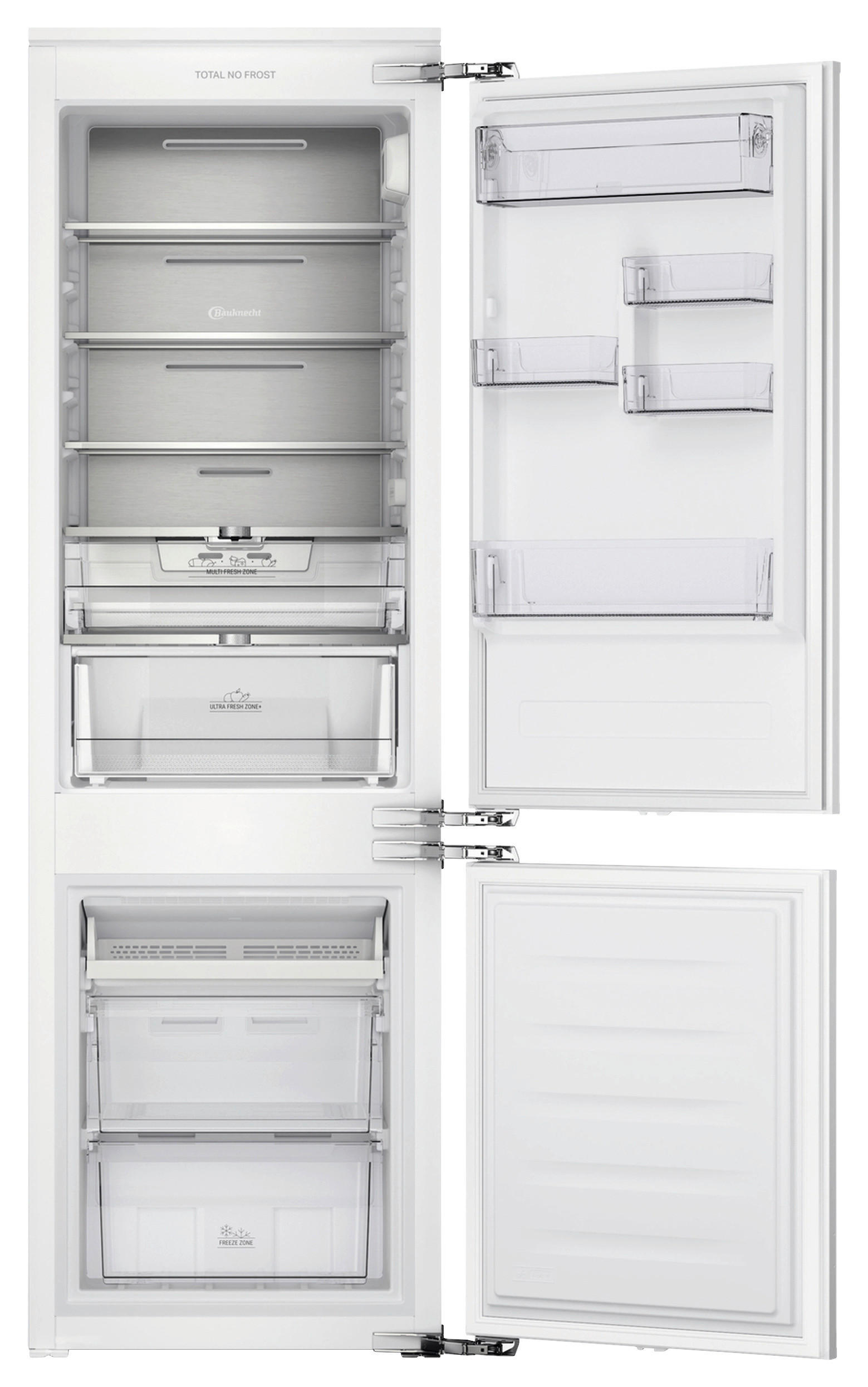 KÜHL-GEFRIER-KOMBINATION KGITN 18F2 M  - Weiß, Basics, Metall (55,7/177/54,5cm) - Bauknecht