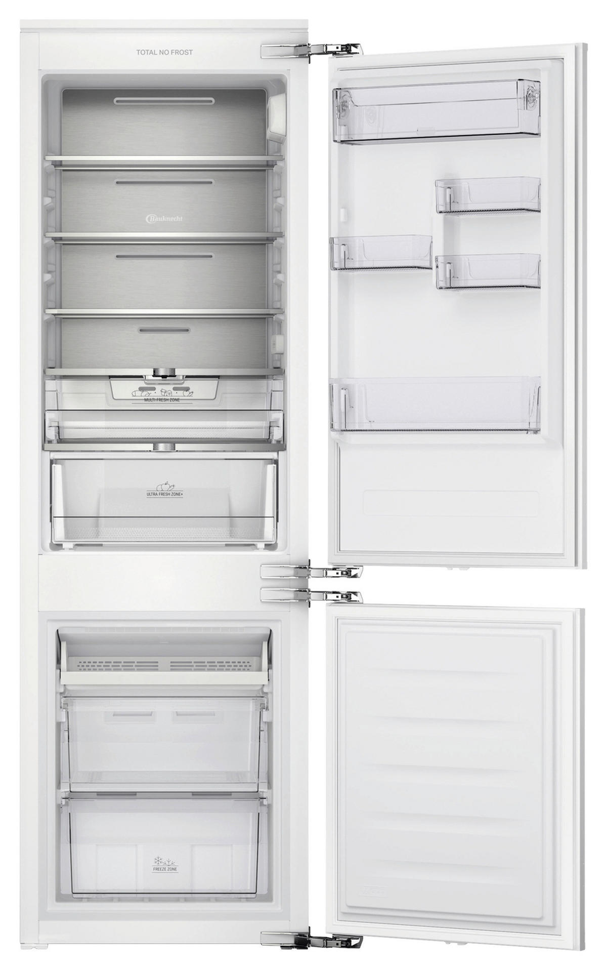 KÜHL-GEFRIER-KOMBINATION KGITN 18F2 M  - Weiß, Basics, Metall (55,7/177/54,5cm) - Bauknecht