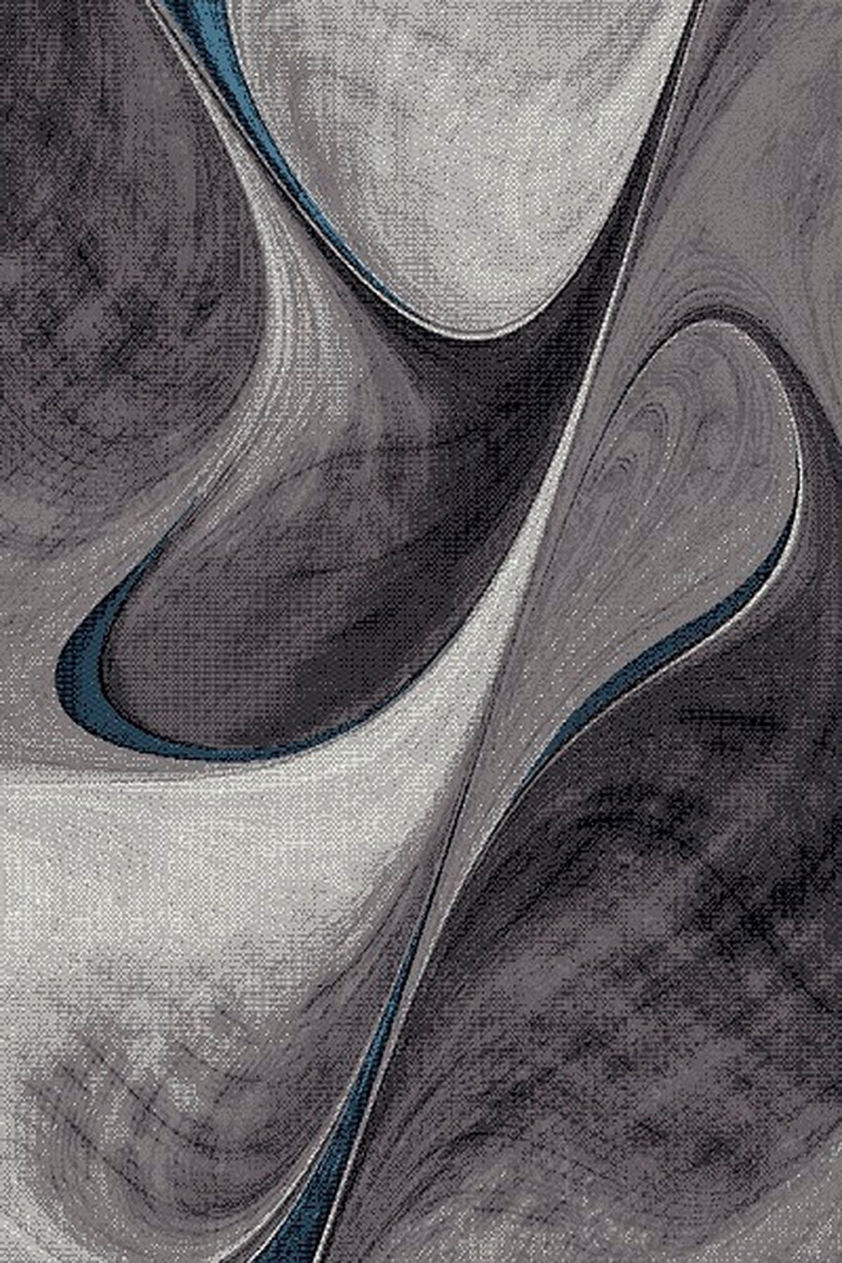 WEBTEPPICH 200/290 cm Belis Essence Blau, Grau  - Blau/Grau, KONVENTIONELL, Textil (200/290cm)