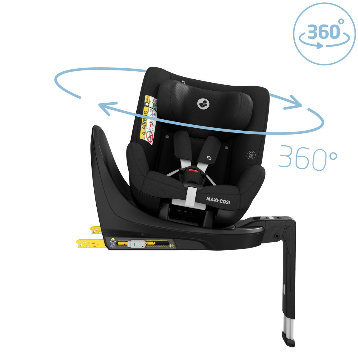 AUTO-SEDIŠTE ZA DECU  Mica Eco i-Size Authentic Black  - crna, Osnovno, tekstil/plastika - Maxi-Cosi