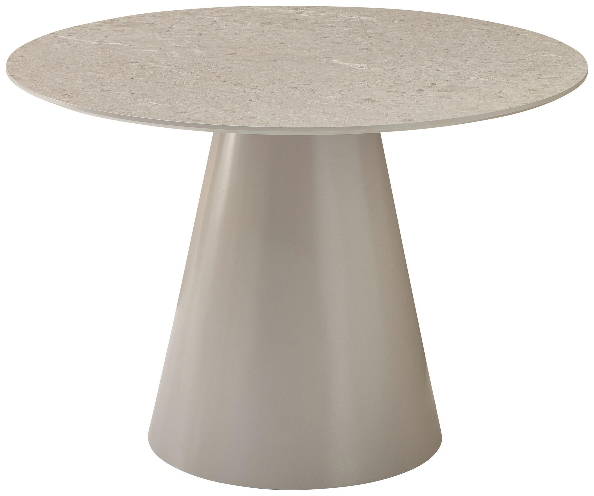 P & B Esstisch Grau 120x75x120 cm