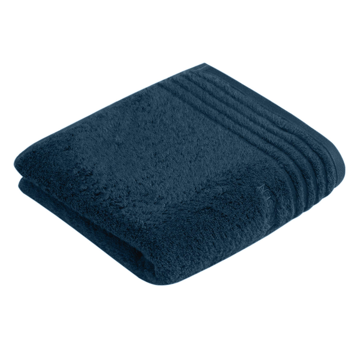 HANDTUCH Vienna Style Supersoft Blau  - Blau, Basics, Textil (50/100cm) - Vossen