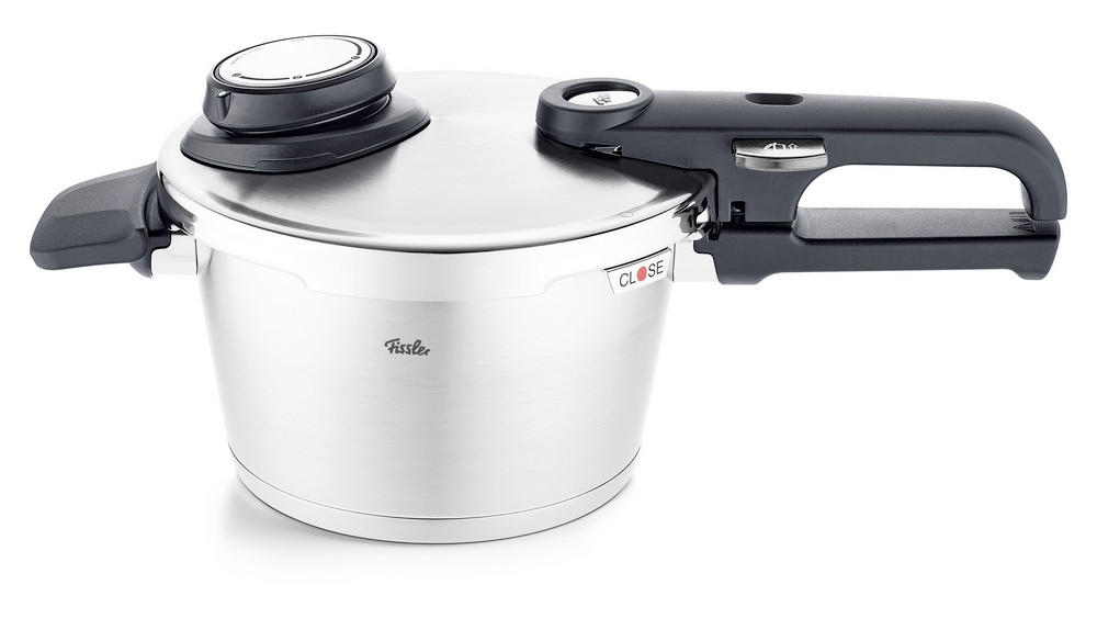 SCHNELLKOCHTOPF Vitavit Premium 2,5 L  - Edelstahlfarben, Basics, Metall (18cm) - Fissler