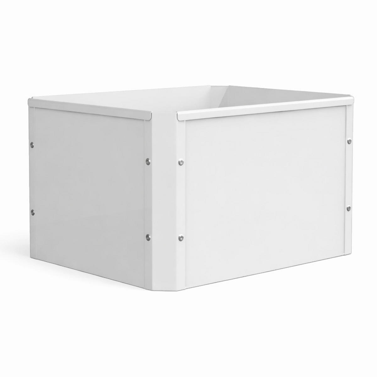 HOCHBEET - Weiss, Modern, Metall (50/30/40cm)