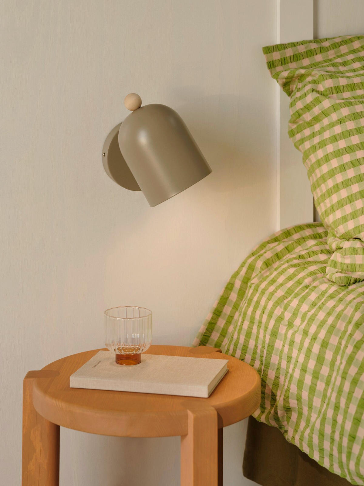 WANDLEUCHTE Gaston 19.5/11.5/19.5 cm  - Hellbraun, Design, Metall (19.5/11.5/19.5cm) - Nordlux